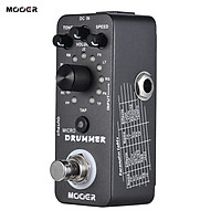 MOOER MICRO DRUMMER Digital Drum Machine Guitar Effect Pedal With Tap Tempo Function True Bypass Full Metal Shell