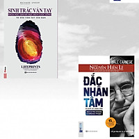 Combo 2 cuốn sách thu phục lòng người: Sinh trắc vân tay + Đắc Nhân Tâm