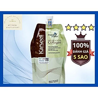 Kem ủ tóc Karseell Maca Power Collagen 500ml phục hồi hư tổn Hấp ủ tóc thẳng mượt bổ xung collagen