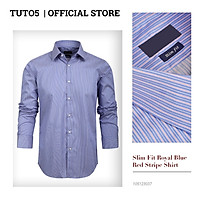 Áo sơ mi Slim Fit Shirt Blamor form ôm chất liệu lụa cao cấp hàng vnxk_ASM055