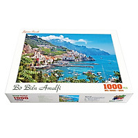 Bộ tranh xếp hình cao cấp 1000 mảnh ghép của liên kết mua – Bờ Biển Amalfi, Ý(50x80cm)