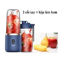 Máy Xay Sinh Tố cầm tay Deerma Mini Juice Blender Tiện Dụng thông minh DEM-NU06 - Hàng Chính hãng