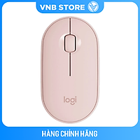 Chuột không dây Logitech Pebble M350 kết nối Bluetooth, USB Receiver có thể dùng cho Mac - Hàng Chính Hãng