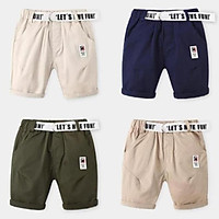 QN11Size100-140 (11-30kg)Quần short kaki cho bé - kiểu dáng lửngThời trang trẻ Em hàng quảng châu