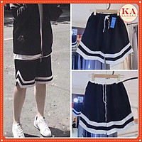 Quần short V - KA Closet, from to đẹp, cạp luồn dây chạy kansai nam nữ mặc được KÈM VIDEO ẢNH THẬT