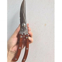 Kéo Cắt Gà CÁN GỖ