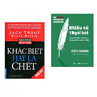 Combo Marketing - Bán Hàng: Khác Biệt Hay Là Chết + Khiêu Vũ Với Ngòi Bút (Bộ 2 cuốn - Tặng kèm bookmark Happy Life)
