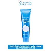 Sữa rửa mặt chiết xuất tơ tằm trắng Senka Perfect Whip 50g