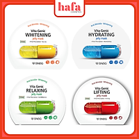 BỘ 10 GÓI Mặt Nạ VITA GENIC BNBG Dưỡng Trắng Làm Da Căng Mịn + TẶNG KÈM 01 MẶT NẠ BẤT KÌ