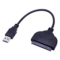CHIPAL 5Gbps USB 3.0 to SATA 3.0 Cable Adapter USB3.0 to Serial ATA III 7+15 22Pin Converter for 2.5in HDD Hard Disk Drive SSD
