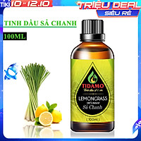 Tinh Dầu Xông Phòng Sả Chanh 100ML Nguyên Chất Nhập Khẩu - Tinh dầu Sả Chanh Giúp Bảo Vệ Sức Khỏe, Kháng Khuẩn, Đuổi Muỗi Và Thư Giãn Tinh Thần