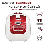 Nồi Cơm Áp Suất Điện Tử Cuckoo CRP-G1015M - 1.8L (Đỏ) - Hàng Chính Hãng