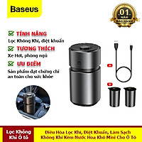 Điều Hòa Lọc Khí, Diệt Khuẩn, Làm Sạch Không Khí Kèm Nước Hoa Khô Mini Cho Ô Tô - Hàng Chính Hãng Baseus