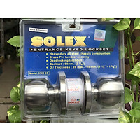 Khóa đấm tay nắm tròn inox 304 thương hiệu Solex - Mỹ