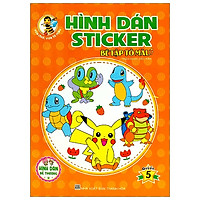 Hình Dán Sticker - Bé Tập Tô Màu - Quyển 5