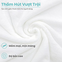 Khăn Tắm Khách Sạn 5 sao – Cotton 100% - Sợi se đôi cao cấp – Thấm hút cực tốt - Kích thước lớn 70 x 140 cm có thể quấn quanh người