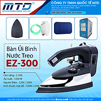 Bàn ủi hơi nước bình treo công nghiệp Silver Star EZ-300 - Hàng Chính Hãng