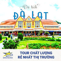 Tour Sài Gòn đi ĐÀ LẠT 3N3Đ - Lang Biang - Vườn Hoa Cẩm Tú Cầu - Nhà Thờ Domain De Marie - Vườn Dâu Tây - Giao Lưu Văn Hóa Cồng Chiêng