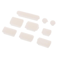 9xProtective Ports Cover Silicone Anti-Dust Plug Stopper For Mac 13"/15" Pro