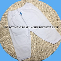 QUẦN DÀI COTTON TRẮNG BOSSINI CHO BÉ 4-55KG
