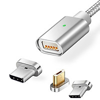 Magnetic USB Type C Cable Fast Charging USB C Charger Cables for Xiaomi Mi6 Galaxy S8 Type-c Data Sync Magnet USB-C Micro Plug