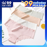 Combo 5 Quần chip nữ, quần lót su không đường may cạp viền sóng gợi cảm - ZQ1033 (Màu ngẫu nhiên)