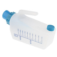 Portable Plastic Reusable Male Bed Pee Urinal Bottle Bag Container 1000ml