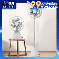 Xiaomi FIVE home telescopic sàn không dây đa chức năng quạt nhỏ có thể sạc lại