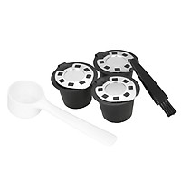 Viên Nén Cà Phê Dành Cho Máy Pha Cà Phê Nespreso Kèm Thìa Và Cọ Vệ Sinh (3 Chiếc)