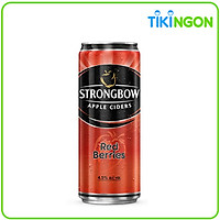Lon Strongbow vị Dâu Đỏ 330ml