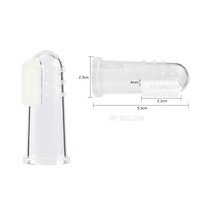 Bàn Chải Xỏ Ngón Tay Silicon Kidsme, Giúp Vệ Sinh Răng Miệng, Rơ Nướu, Đánh Bợn Lưỡi Cho Bé, Siêu Mềm - Combo 2 Chiếc
