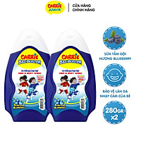 Combo 2 sữa tắm Bacbuster Carrie Junior hương Blueberry 280g x 2