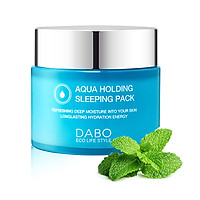 Mặt nạ ngủ cấp nước hỗ trợ trị xạm da Cao cấp Hàn quốc Dabo Aqua Holding Sleeping Pack Hàn Quốc ( 80ml) - Hàn Quốc Chính Hãng