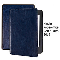 Bao Da Cover Cho Máy Đọc Sách Kindle Paperwhite Gen 4 10th Da Có Quai Cầm