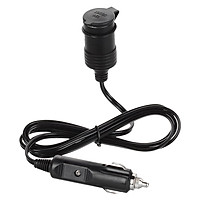 Cigarette Lighter Extension Cable Cord Car Charger DC Power Supply Wire 2 Meters 12V 24V Adapter Socket Plug Male to