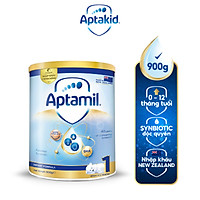 Sữa bột Aptamil New Zealand hộp thiếc số 1 (900g) cho bé 0-12 tháng tuổi