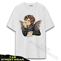Áo thun tay lỡ form rộng STREETWEAR phông unisex nam nữ, áo thun cotton100% phong cách streetstyle HÌNH IN KO TRÓC