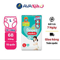 Tã quần Pampers Super Jumbo size L 68 miếng (cho bé 9 - 14kg)