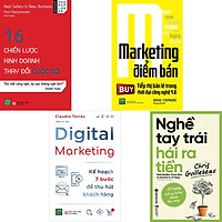 Combo 4 Cuốn Sách : 16 Chiến Lược Kinh Doanh Thay Đổi Cuộc Đời + Marketing Điểm Bán + Dig