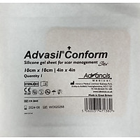 Miếng dán Silicone ngăn ngừa và hỗ trợ điều trị sẹo lồi - Advasil Conform