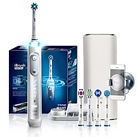 Bàn Chải Đánh Răng Điện Bluetooth iBrush9000 Plus 3D - Hồng Ánh Vàng