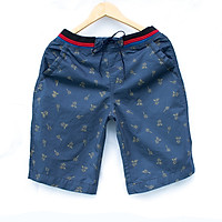 Quần Short Nam Lưng Thun Co Dãn, Chất Kaki In Hình Họa Tiết Thời Trang Cao Cấp NamMinh