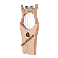 Đàn Lia Gỗ 10 Dây Nylon Kèm Túi Xách Walter.t (43 x 19.5 x 3.5cm)