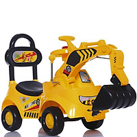 Xe Cẩu ABG Điện Chòi Chân Cho Bé Có Nhạc , Xe Chòi Chân Ô Tô Cần Cẩu-Máy Xúc, Công Dụng Giúp Vận Động Thể Chất Và Tư Duy Sáng Tạo Cho Trẻ Độ Tuổi 1-4 -Hàng Chính Hãng