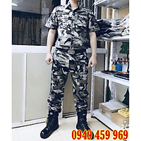Quần Áo Lính - Bộ Quần Áo Lính Mỹ Rằn Ri Nhập Xịn Cộc Tay