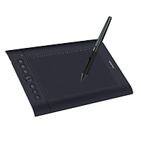 Bảng vẽ đồ họa chuyên nghiệp máy tính bảng chữ ký với 8 phím Express 16 phím mềm Huion H610 Pro V2 10x6.25 Inch Professional Graphics Drawing