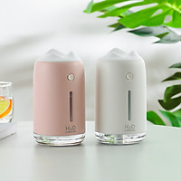Small Humidifiers,310ml Desk Humidifiers,Whisper-Quiet Operation,Night Light Function,Two Spray Modes,Auto Shut-Off for