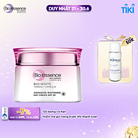 Kem dưỡng trắng chuyên sâu ban ngày Bio-essence Bio-white Bio-essence white advanced whitening day cream chiết xuất tanaka & camellia 50gr