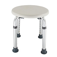 Bathroom Shower Bench Adjustable Height Shower Tub Stool Lightweight Bath Shower Seat Anti-slip Shower Chair for