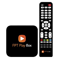 FPT Play Box 2018 (4K, Bluetooth 4.0) tặng Gói Kênh Giải Trí 12 tháng và Gói Ngoại Hạng Anh, FA, Serie A 2018-2019 - Hàng Chính Hãng